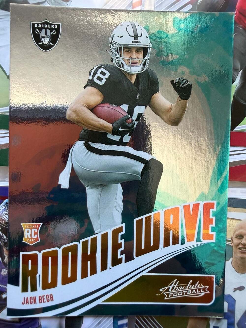 2025 Panini Absolute Rookie Wave Jack Bech #RW-JBH (RC)